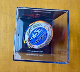 Casco Fernando Alonso 1/5  Ferrari 2010