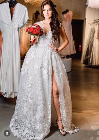 Vestido de Novia Tarik Ediz Blanco