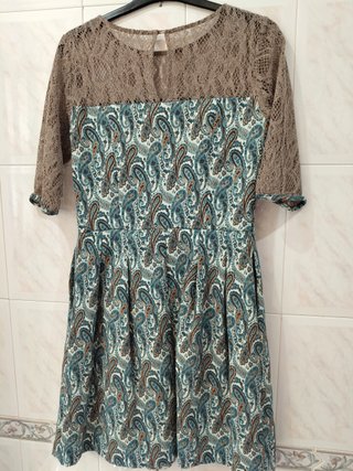Vestido lady con encaje talla 42