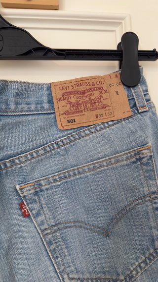 Shorts Levi's 501 Azules