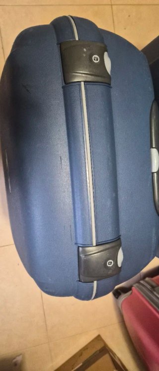 Juego 2 Maletas Viaje Azul Gris