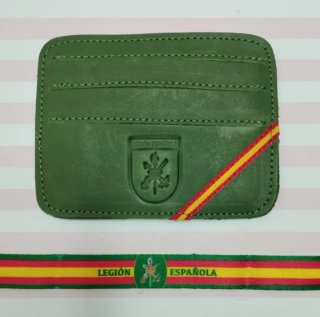 OFERTA! TARJETERO PIEL LEGIÓN + REGALO PULSERA