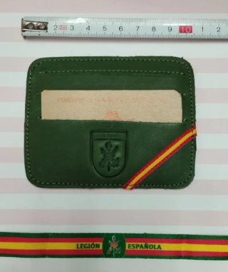 OFERTA! TARJETERO PIEL LEGIÓN + REGALO PULSERA