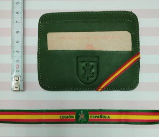 OFERTA! TARJETERO PIEL LEGIÓN + REGALO PULSERA