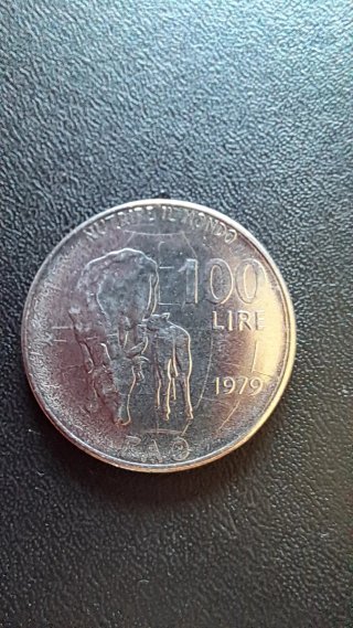 100 Lire FAO 1979