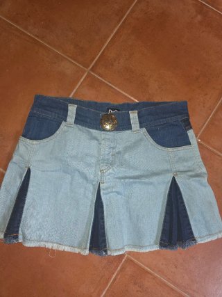 Falda D&G Dolce & Gabbana Vintage Y2K Made in Ital