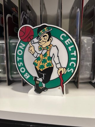 Boston Celtics 3D logo