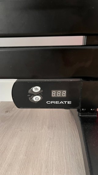 Toallero Eléctrico CREATE WARM TOWEL Negro