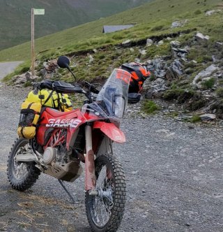 GasGas ES700 Roja y Blanca