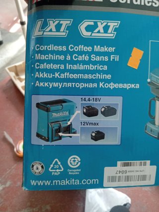 Makita DCM501Z Cafetera Inalámbrica