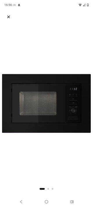 Microondas Integrado Lagan Negro