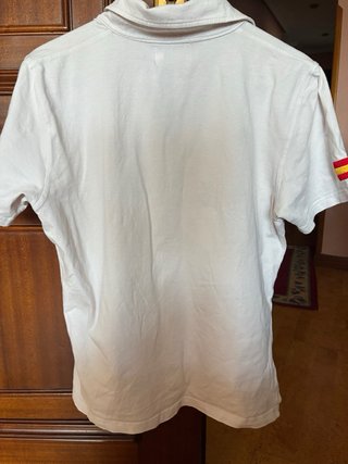 Polo KILARY blanco estampado floral