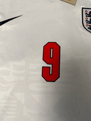 Maglia Inghilterra Mondiali 2026 Numero 9