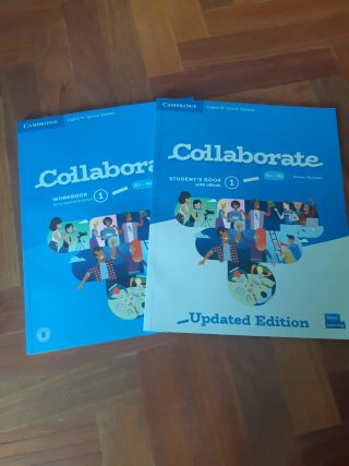 Libro y workbook Collaborate 1 ESO Cambridge
