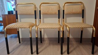 Conjunto Comedor Vintage: mesa y 6 sillas