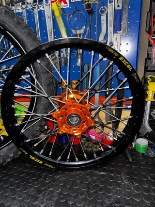 Juego de llantas Excel Ktm Enduro 21 - 18