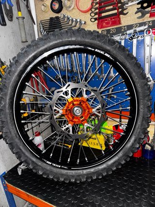 Juego de llantas Excel Ktm Enduro 21 - 18