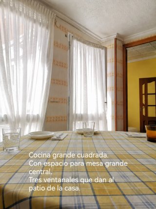 Piso primero con patio