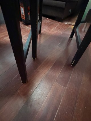 2 Sillas de salón negras