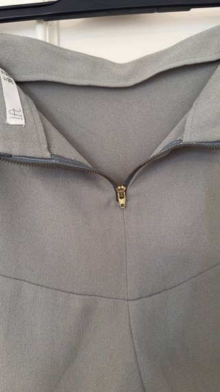 Pantalones cortos verde caqui cintura alta