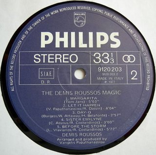 Demis Roussos Demis Roussos The Magic LP 12 33 RPM