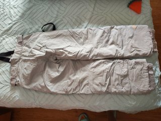 Pantalón de esquí gris para chica