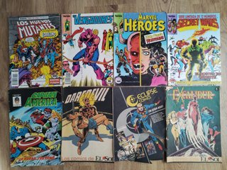 Lote de 7 comics antiguos Marvel forum