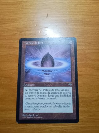 Carta Magic Pétalo de Loto Tempestad