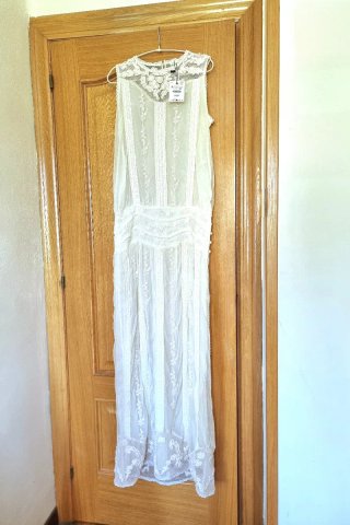 Zara T.XL Vestido LTD. EDITION Bordado Abalorio