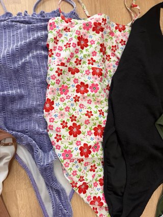 Lote 5 bañadores mujer talla única