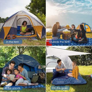 Colchón HiiPeak inflable con almohada
