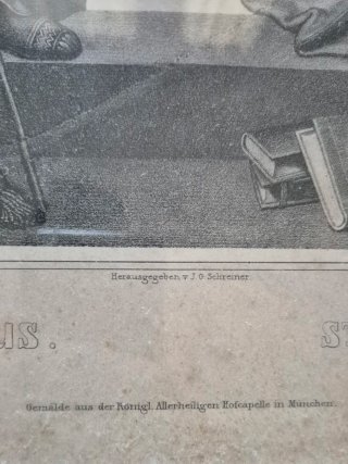 Litografia di J. G. Schreiner