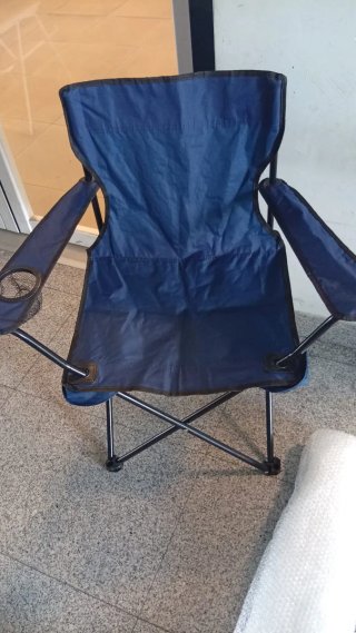 Silla Plegable Camping Con Bolsa Nueva