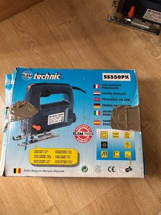 Sierra de calar Technic SS550PK
