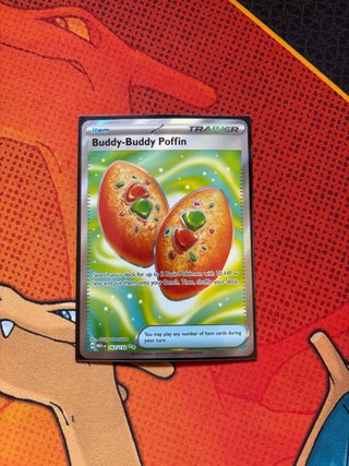 Carta Pokémon Buddy-Buddy Poffin pokochos gemelos