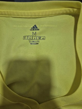 Camiseta Adidas Colombia Fútbol Amarilla