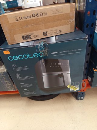 Cecotec Freidora sin Aceite 5,5 L, 1700w..