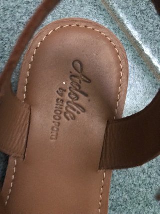 Sandalias Adolie  Piel Talla 38