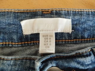 Pantalones pitillo H&M Talla 40