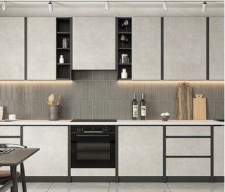 Cocina completa 2.40m beton style