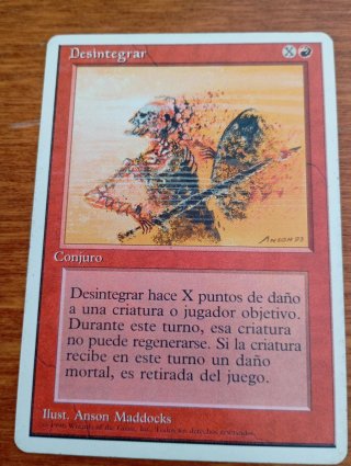 4 x Desintegrar MTG