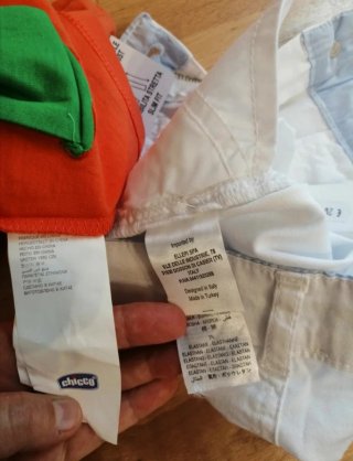 Completo T-shirt e pantaloncino bimbo