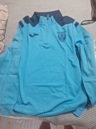 Sudadera Joma Azul Media Cremallera