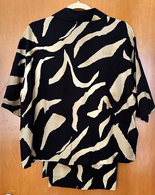 Conjunto Mango Camisa y Pantalón Viscosa Talla L