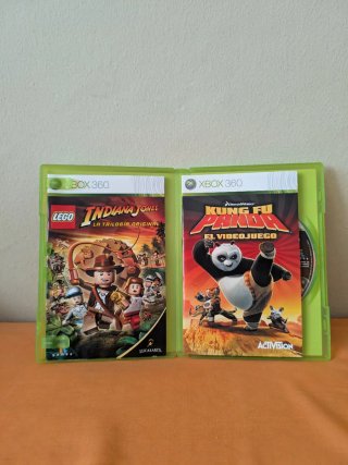 🇪🇸 Xbox 360: Lego Indiana Jones / Kung Fu Panda