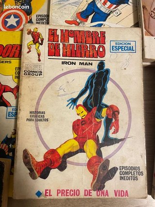 Lote de 10 cómics Marvel Vintage