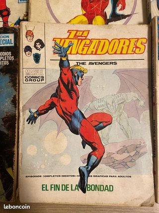 Lote de 10 cómics Marvel Vintage