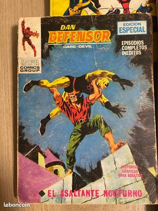 Lote de 10 cómics Marvel Vintage