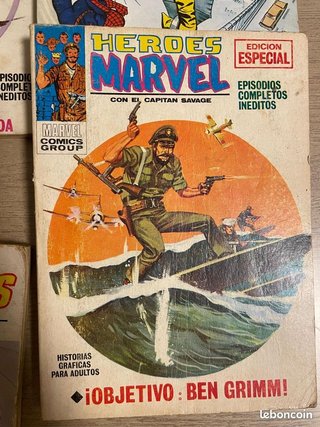 Lote de 10 cómics Marvel Vintage