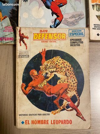 Lote de 10 cómics Marvel Vintage